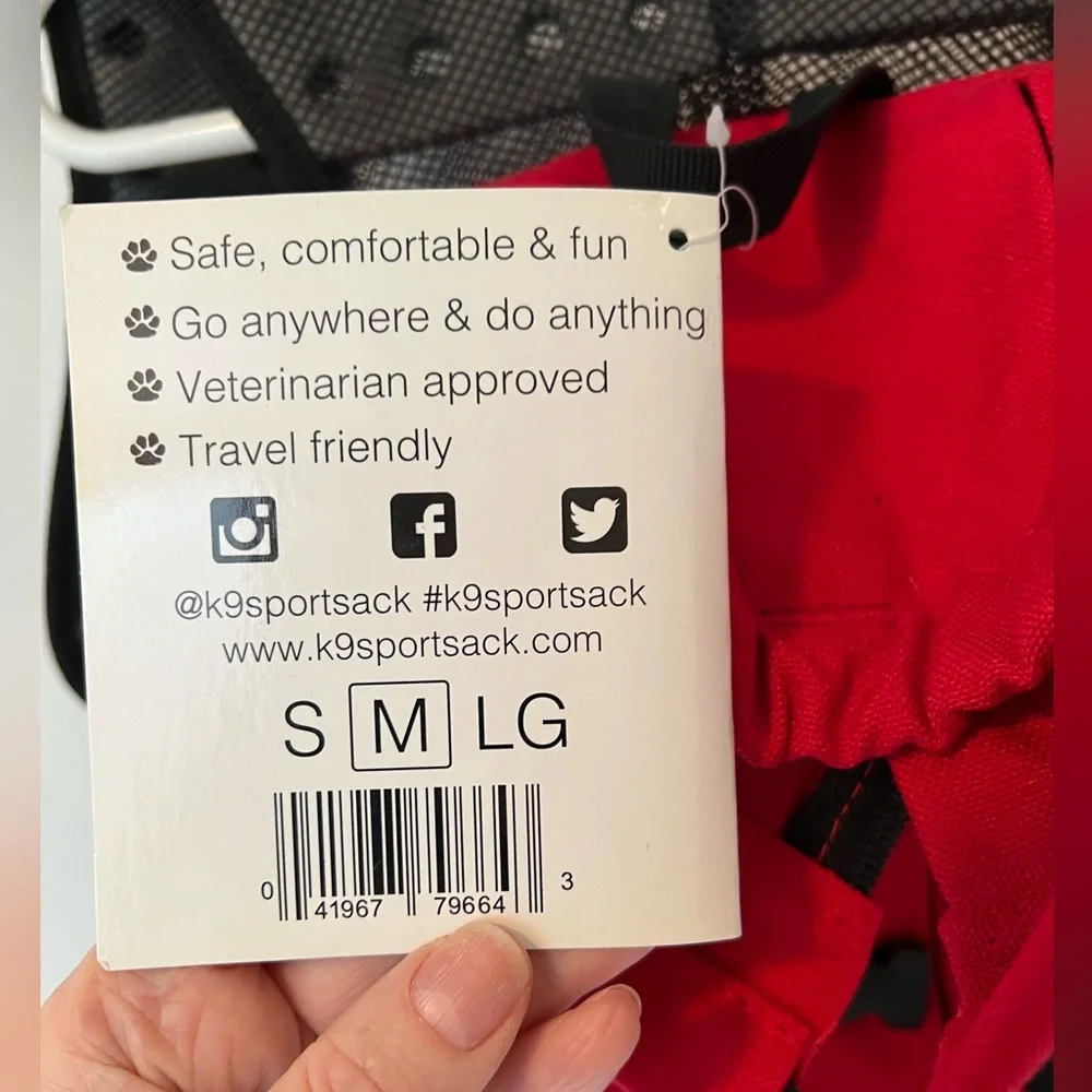 K9 Sport Sack doggie back pack